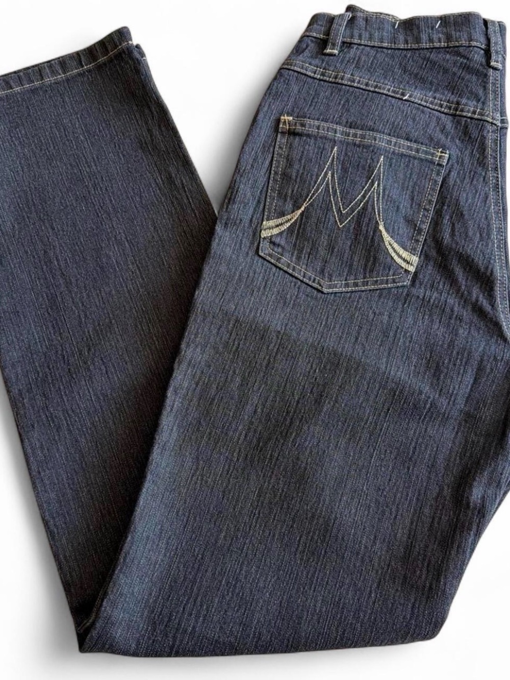 Women’s  black premium denim  straight leg jeans by Merrytime .  New. Size 8